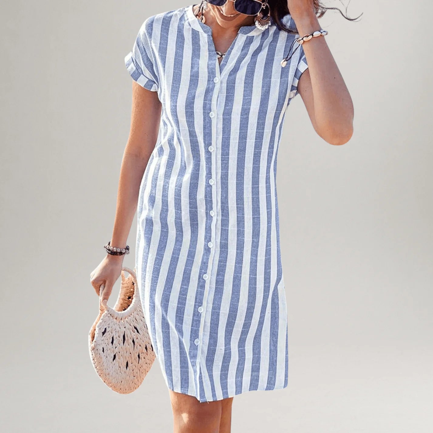 Virna | Vestido camisero elegante y versátil