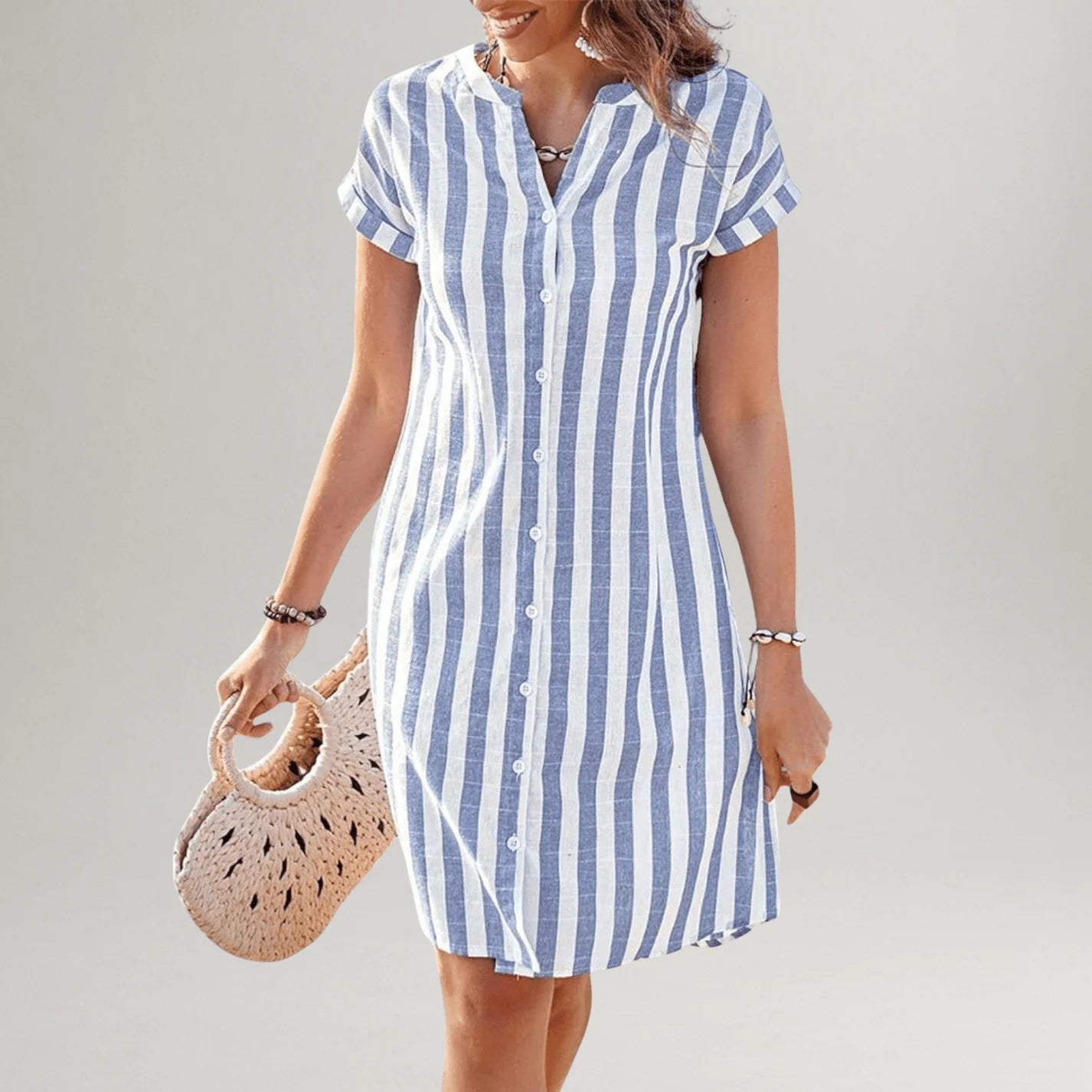 Virna | Vestido camisero elegante y versátil