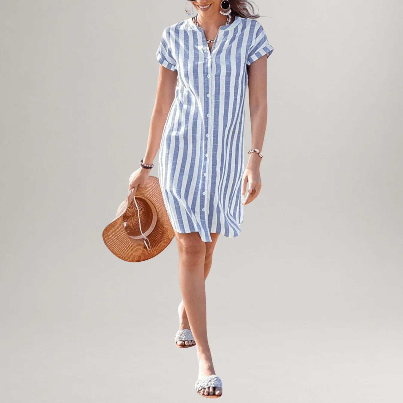 Virna | Vestido camisero elegante y versátil